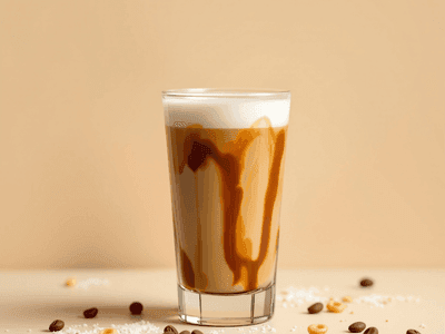 Filter Coffee with Coconut Milk